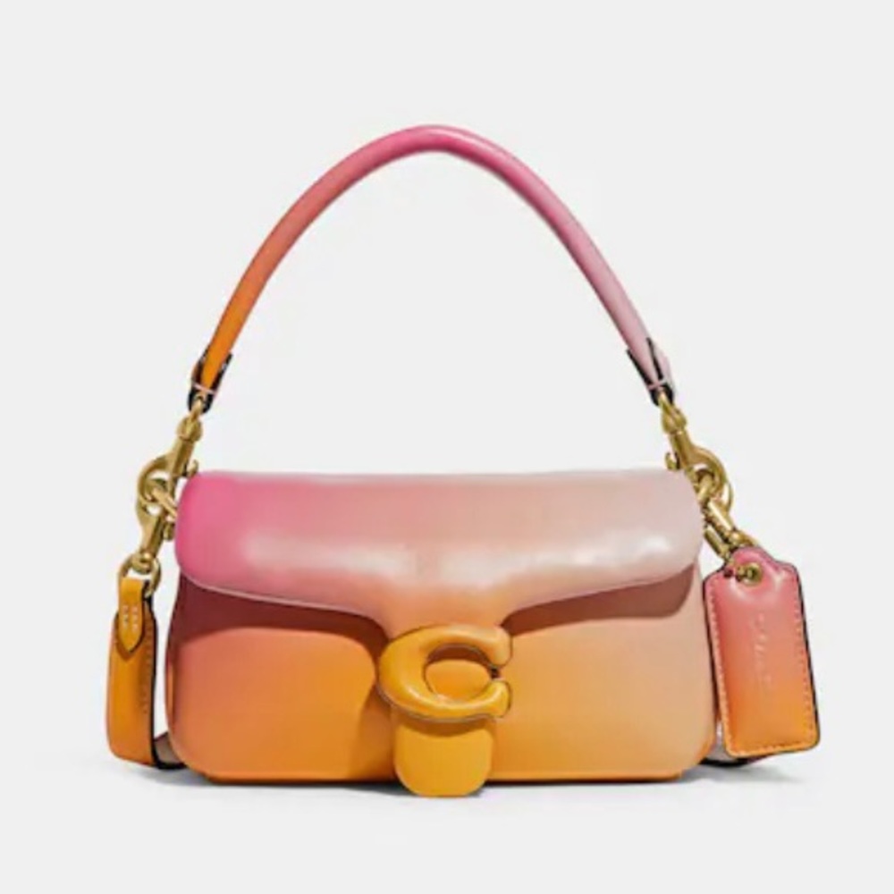 Coach Pillow Tabby Small Ombre Nappa Leather Purse